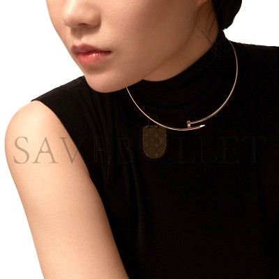 CARTIER JUSTE UN CLOU TORQUE NECKLACE, SMALL MODEL B7224803